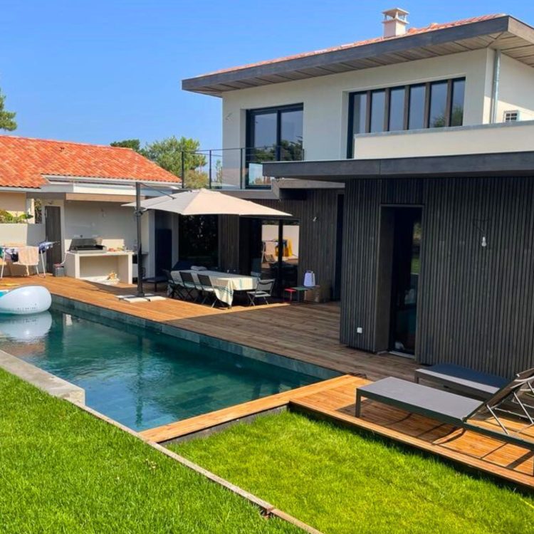 Villa contemporaine d'architecte à Capbreton 1