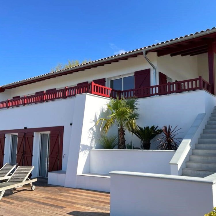 Maison basque à Arcangues, au Pays basque - Extérieur 1