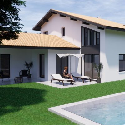 Villa d'architecte à Anglet : confort, élégance et design contemporain