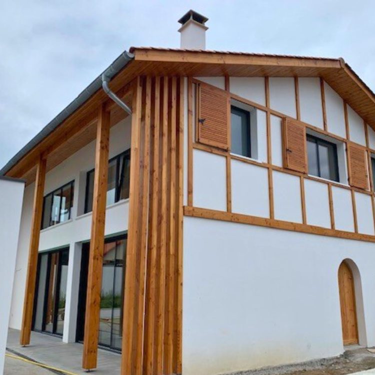 Maison neuve traditionnelle à Anglet, Pays basque 3