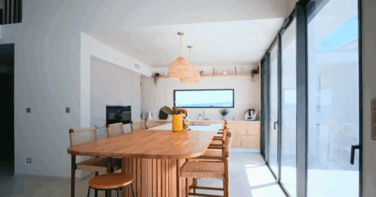 Photographie intérieure, cuisine, villa contemporaine d'architecte à Anglet 3