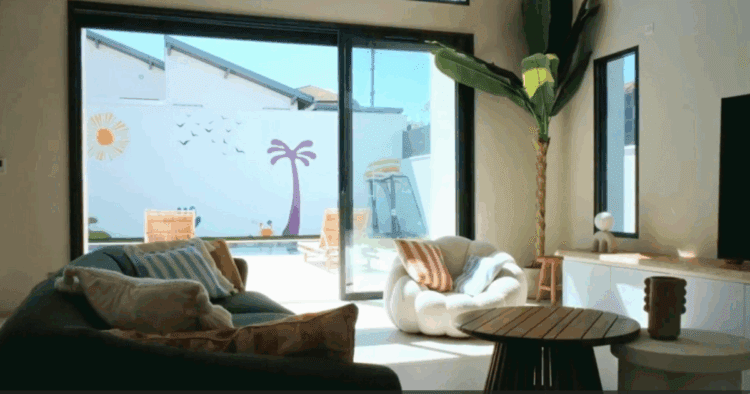 Photographie intérieure, salon, villa contemporaine d'architecte à Anglet 3