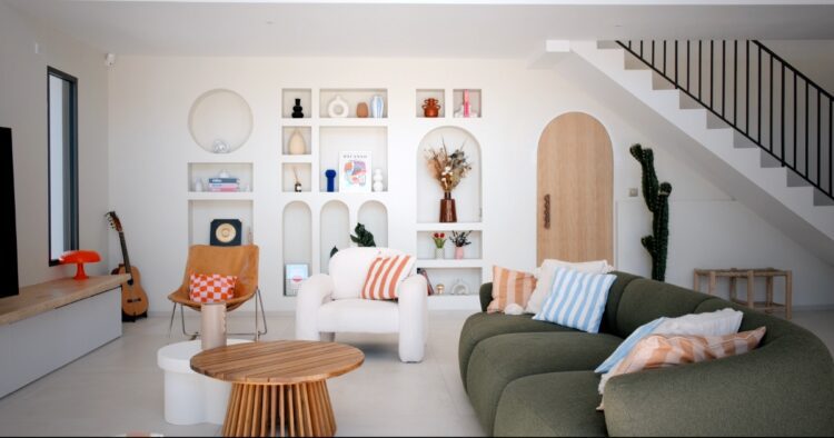 Photographie intérieure villa contemporaine d'architecte à Anglet