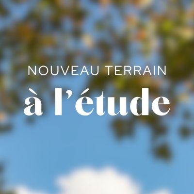 Villas Terre & Pierre - nouveau terrain à l'étude