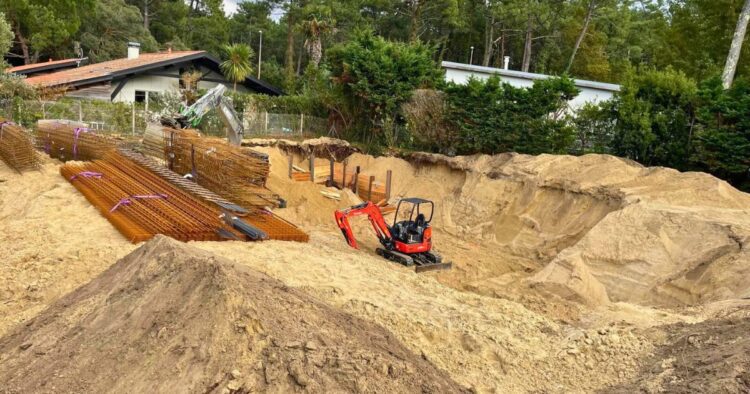 Vue extérieure de la villa d'architecte à Anglet, Quartier Chiberta 8