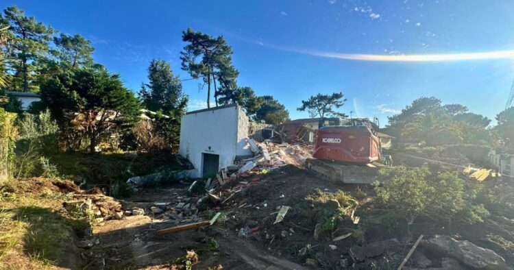 Vue extérieure de la villa d'architecte à Anglet, Quartier Chiberta 9