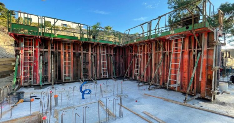 Extérieure de la villa contemporaine à Anglet, quartier Chiberta 5