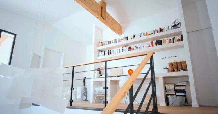 Photographie de la vue de l'étage de la villa à Anglet