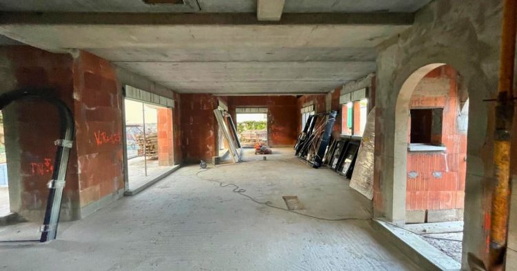 Vue extérieure de la villa d'architecte à Anglet, Quartier Chiberta 12