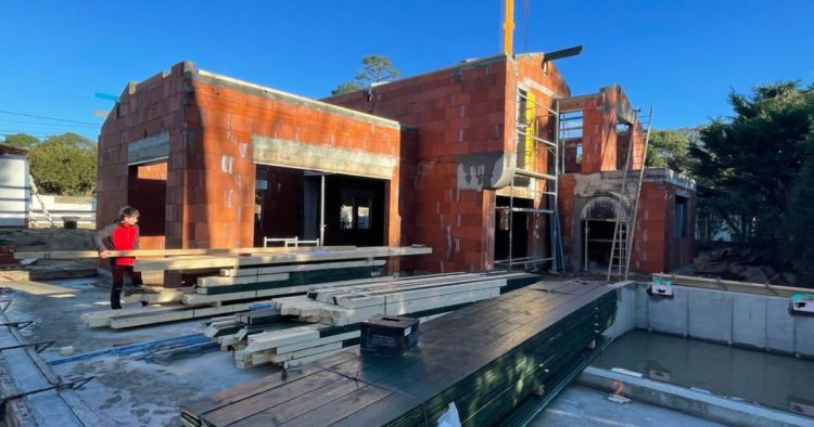 Vue extérieure de la villa d'architecte à Anglet, Quartier Chiberta 20